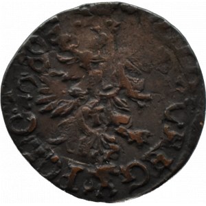 Johannes II. Kasimir, sheląg (boratine) 1664, Ujazdów, Przebitka +