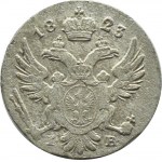 Alexander I, 5 pennies 1823 I.B., rarer vintage, Warsaw