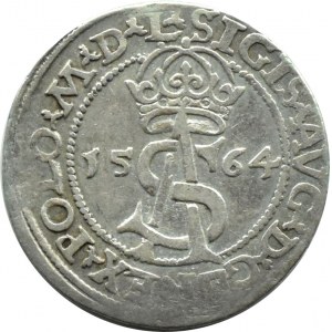 Sigismund II Augustus, trojak 1564, Vilnius, LI/L