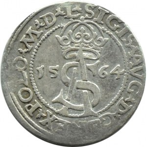 Sigismund II Augustus, Trojak 1564, Vilnius, LI/L