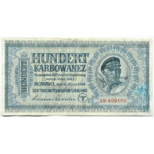 Ukraine, 100 Karbunkel 1942, Serie 29, Equal