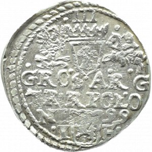 Zygmunt III Waza, trojak 1599, Olkusz