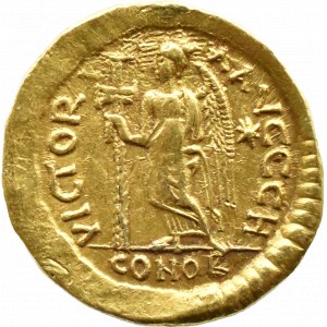 Cesarstwo Wschodnie, Bizancjum, Zenon (474-491 n.e.), solid - Wiktoria, Konstantynopol