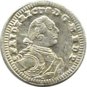 Niemcy, Brandenburgia-Bayreuth, margrabia Fryderyk, krajcar 1751 CR-L