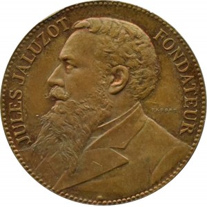 France, Jules Jaluzot, medal commemorating the opening of the Au Printemps Department Store 1890