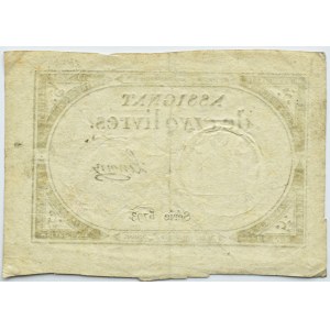 France, Assignment for 5 livres 1793, Series 5793 Signature: Lenoir