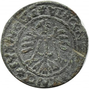 Sigismund I. der Alte, Kronen-Halbpfennig 1511, Balkan, FALSCH AUS DER ÄRA