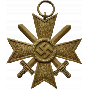Deutschland, Drittes Reich, Kriegsverdienstkreuz 2. Klasse für 1939 mit Schwertern, Ref. 11- Großmann &amp; Co, Wien