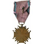 Poland, Second Republic, Bronze Cross of Merit, excerpted by W. Gontarczyk, original ribbon