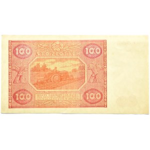 Polen, RP, 100 Zloty 1946, Warschau, Serie A, schön!