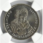Poland, Third Republic, Kazimierz Jagiellończyk, 20000 gold 1993, Warsaw, NGC MS67