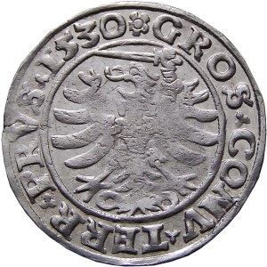 Sigismund I the Old, Prussian penny 1530 SIGIS*REX, Torun