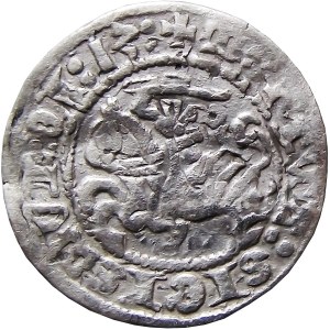 Sigismund I the Old, half-penny 1513, Vilnius, WHOLE DESTRUCTION