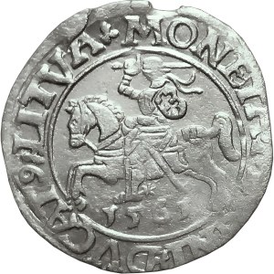 Sigismund II. Augustus, halber Pfennig 1561, Vilnius