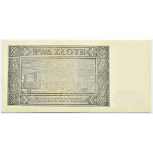 Polen, RP, 2 Zloty 1948, Warschau, BR-Serie, UNC