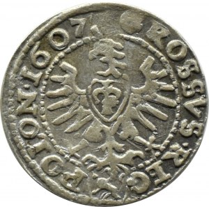 Sigismund III. Wasa, Pfennig 1607, Krakau