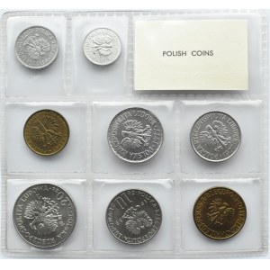 Polska, PRL, polskie monety, 10 groszy-20 złotych 1977, Warszawa, UNC