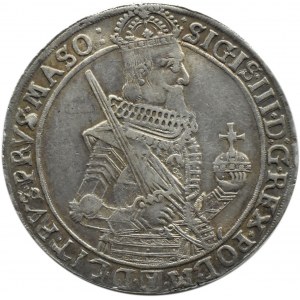 Sigismund III. Vasa, Taler 1630, Bydgoszcz, MASO:/+, schön