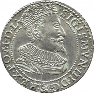 Zygmunt III Waza, szóstak 1596, Malbork, Piękny!