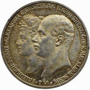 Niemcy, Meklemburgia, Fryderyk Franz 2 marki 1904 A, Berlin