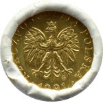 Poland, Third Republic, 2 groszy 1991, Warsaw, bank roll