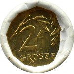 Polska, III RP, 2 grosze 1991, Warszawa, rolka bankowa