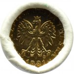 Poland, Third Republic, 1 grosz 1991, Warsaw, bank roll