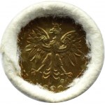 Polen, III RP, 5 groszy 1990, Warschau, Bankrolle, RARE