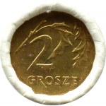 Poland, Third Republic, 2 groszy 1992, Warsaw, bank roll