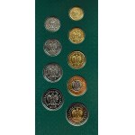 Polska, III RP, Miniatury Polskich Monet Powszechnego Obiegu 2008 i Klipa okolicznościowa Bydgoskiego PTN-u
