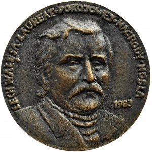 Poland, Medal, Lech Walesa Nobel Peace Prize Laureate 1983