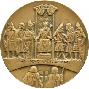 Poland, Medal for the 800th anniversary of the founding of Inowrocław, Judgment over the Teutonic Knights