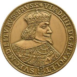 Poland, 400th Anniversary Medal of the Bydgoszcz Mint 1594-1994 - Władysław IV, bronze