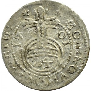 Riga (under Swedish occupation), Charles XII, 1/24 thaler (one and a half) 1701, Riga