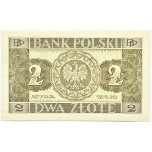 Polska, II RP, 2 złote 1936, seria DF, Warszawa, UNC