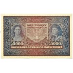 Polska, II RP, 5000 marek 1920, II serja D, Warszawa