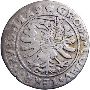 Sigismund I. der Alte, preußischer Pfennig 1529, Toruń