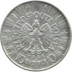 Polska, II RP, Józef Piłsudski 10 złotych 1936, Warszawa