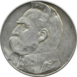 Polska, II RP, Józef Piłsudski, 10 złotych 1937, Warszawa