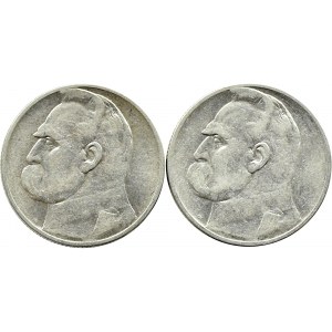 Polska, II RP, J. Piłsudski, lot 2 złote 1934, Warszawa