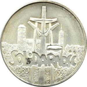 Polska, III RP, Solidarność, 100000 złotych 1990, typ A, Warszawa, UNC