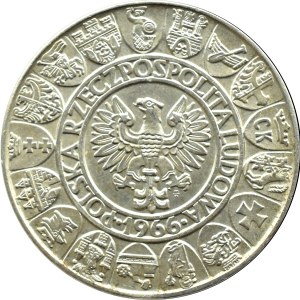Poland, People's Republic of Poland, Mieszko and Dabrowka, 100 zloty 1966, Warsaw, UNC