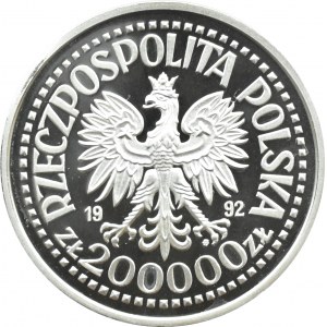 Polska, III RP, 200000 złotych 1992, Expo Sevilla 92, Warszawa, UNC