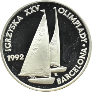 Polska, III RP, 200000 złotych 1991, Igrzyska Barcelona 1992