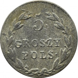 Alexander I, 5 groszy 1818 I.B., Warsaw