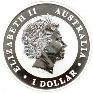Australia, 1 dolar 2013 P, Koala, Perth, UNC