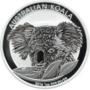 Australia, 1 dolar 2014 P, Koala, Perth, UNC