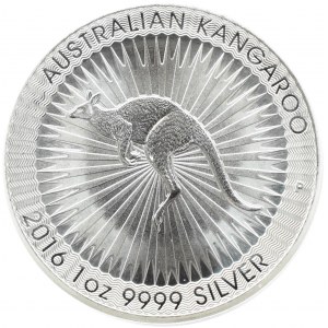 Australia, 1 dolar 2016 P, kangur, Perth, UNC