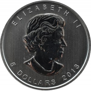 Kanada, Widłoróg, 5 dolarów 2013, Ottawa, UNC