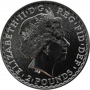 United Kingdom, £2 2015, Britain, Llarisant, UNC